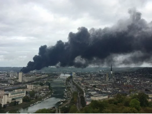U požaru u Francuskoj izgorjele 5.253 tone kemijskih proizvoda