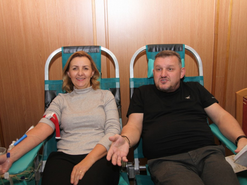 FOTO: Uspješna akcija dobrovoljnog darivanja krvi u Prozoru