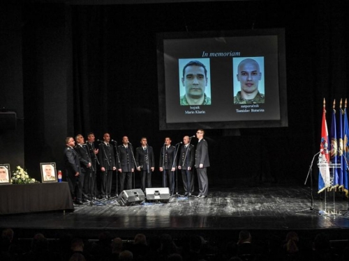 Održana komemoracija za poginule hrvatske pilote