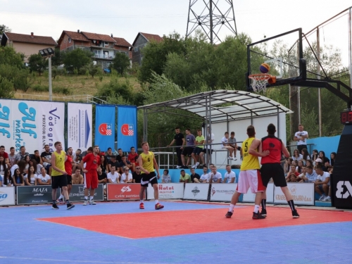 FOTO: U Prozoru počeo 21. Streetball Rama ''Davor Ivančić - Dačo''