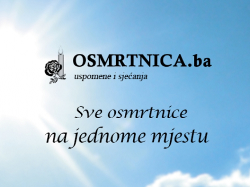 Osmrtnica.ba: Sve osmrtnice na jednome mjestu