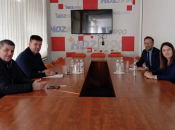 Razgovor o izborima i reformama: Cvitanović se sastao s talijanskom veleposlanicom u Mostaru