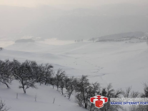 FOTO: Prisjetite se snježnog nevremena u Prozoru-Rami na današnji dan 2012.