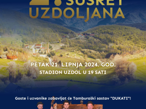 NAJAVA: Memorijalni turnir ''Ne zaboravite Uzdol'' i 2. susret Uzdoljana