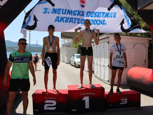 Triatlon klub 'Rama' okitio se s 2 državne medalje u Neumu