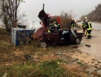 Na cesti Posušje - Grude teška prometna nesreća