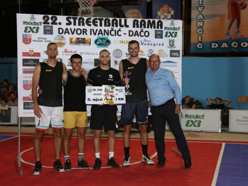 FOTO: 'Vlasenica IN Domić' pobjednik 22. Streetball Rama - Davor Ivančić Dačo