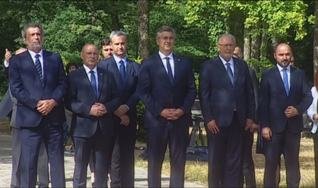 Rama-Prozor.Info • Partizani ga izviždali: Plenković u Brezovici spomenuo  Bleiburg, Stepinca, Hrvatsko proljeće…